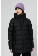 Schwarze Puffer Damenregenjacke Frost von Tantä 3