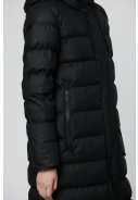 Schwarze Puffer Damenregenjacke Glaze von Tantä 5