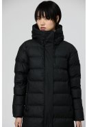 Schwarze Puffer Damenregenjacke Glaze von Tantä 6