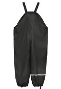 Schwarze Regenhose mit Trägern von CeLaVi 2