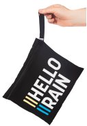 Schwarze Regenhose mit durchgehendem Reißverschluss von Hello Rain 3