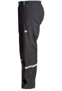 Schwarze Regenhose mit durchgehendem Reißverschluss von Hello Rain 6