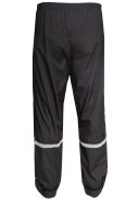 Schwarze Regenhose mit durchgehendem Reißverschluss von Hello Rain 7