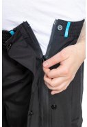 Schwarze Regenhose mit durchgehendem Reißverschluss von Hello Rain 10