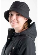Schwarze Regenhut / Bucket Hat von Danefae 3