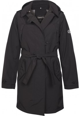 Schwarzer Trenchcoat/Regenjacke Lanbro von Tantä