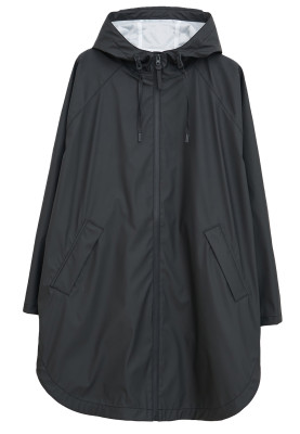 Schwarze Regenjacke/-poncho Sky von Tantä