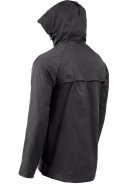 Schwarze Herren Regenjacke Stow and Go von Highlander 3