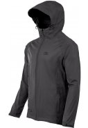 Schwarze Herren Regenjacke Stow and Go von Highlander 5