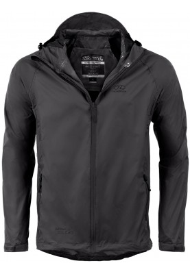 Schwarze Herren Regenjacke Stow and Go von Highlander