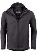 Schwarze Herren Regenjacke Stow and Go von Highlander 1