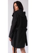 Schwarzer Trenchcoat/Regenjacke Lanbro von Tantä 4