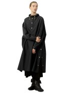 Schwarze one size Regenponcho mit Ärmeln von Ilse Jacobsen 4