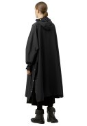 Schwarze one size Regenponcho mit Ärmeln von Ilse Jacobsen 5
