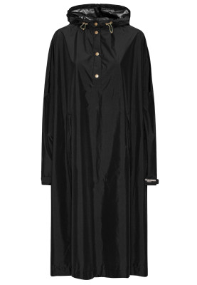 Schwarze one size Regenponcho mit Ärmeln von Ilse Jacobsen