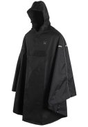 Schwarzer Regenponcho von Willex