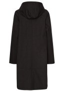 Schwarze softshell A-Linien-Regenmantel von Ilse Jacobsen 5