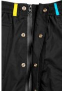 Schwarze Regenhose Storm mit durchgehendem Reißverschluss von Hello Rain 5