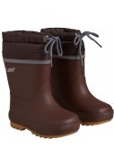 Dunkelbraune (Rocky Road) thermische Gummistiefel von CeLaVi 1