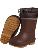 Dunkelbraune (Rocky Road) thermische Gummistiefel von CeLaVi 3