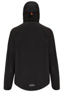 Schwarze ultraleichter Laufregenjacke Venture 5