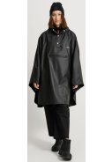 Schwarzer Unisex Regenponcho von Tretorn 5