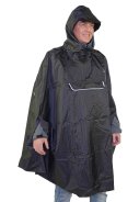 Schwarzer Unisex-Wasserponcho Haps von Bjornson 7