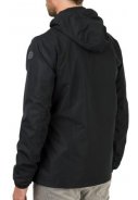 Schwarze Urban outdoor Coach Herrenregenjacke von AGU 4