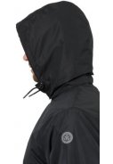 Schwarze Urban outdoor Coach Herrenregenjacke von AGU 7