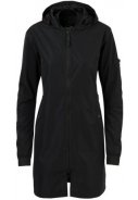 Schwarze Urban outdoor Damenregenjacke Bomber von AGU 1