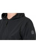 Schwarze Urban outdoor Damenregenjacke Bomber von AGU 6