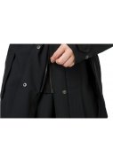 Schwarze Urban outdoor lange Damenregenjacke/Trenchcoat von AGU 2