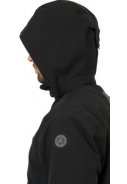 Schwarzer langer Urban outdoor Herrenparka von AGU 6