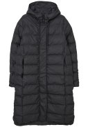 Schwarze wattierte Winterjacke Puddle von Tantä