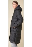 Schwarze wattierte Winterjacke Puddle von Tantä 2