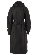 Zwarte Winter-Trenchcoat-Puffer van AGU